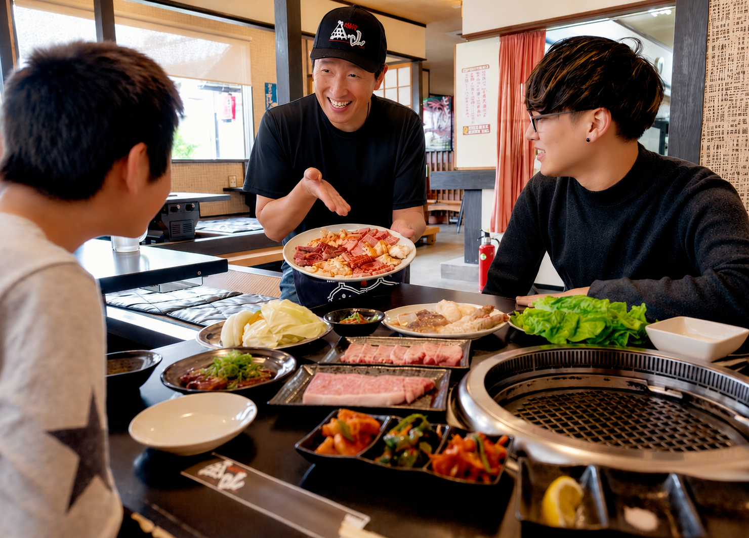 「焼肉金山」は創業60有余年。 これまでのご愛顧に感謝しつつ、さらに岡山の皆様に愛されるお店づくりを目指します。